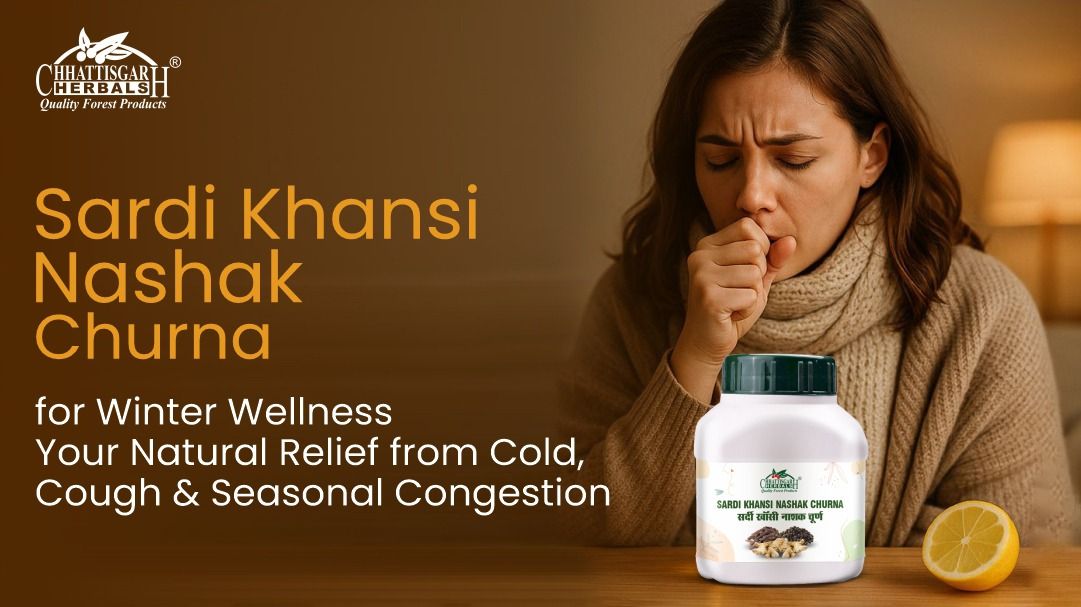 Sardi Khansi Nashak Churna for Winter Wellness – Your Natural Relief from Cold, Cough & Seasonal Congestion