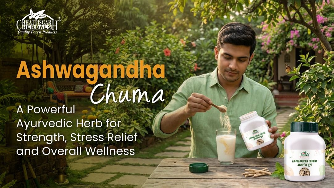 Ashwagandha Churna A Powerful Ayurvedic Herb for Strength, Stress Relief, and Overall Wellness