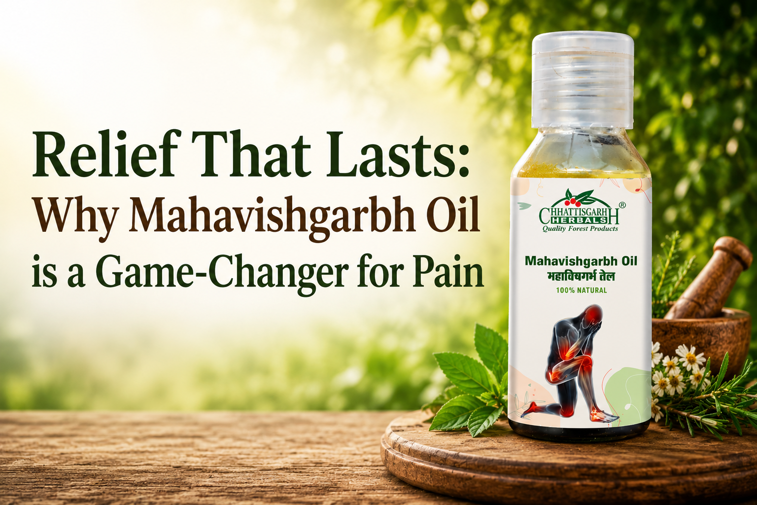 Relief That Lasts: Why Mahavishgarbh Oil is a Game- Changer for Pain