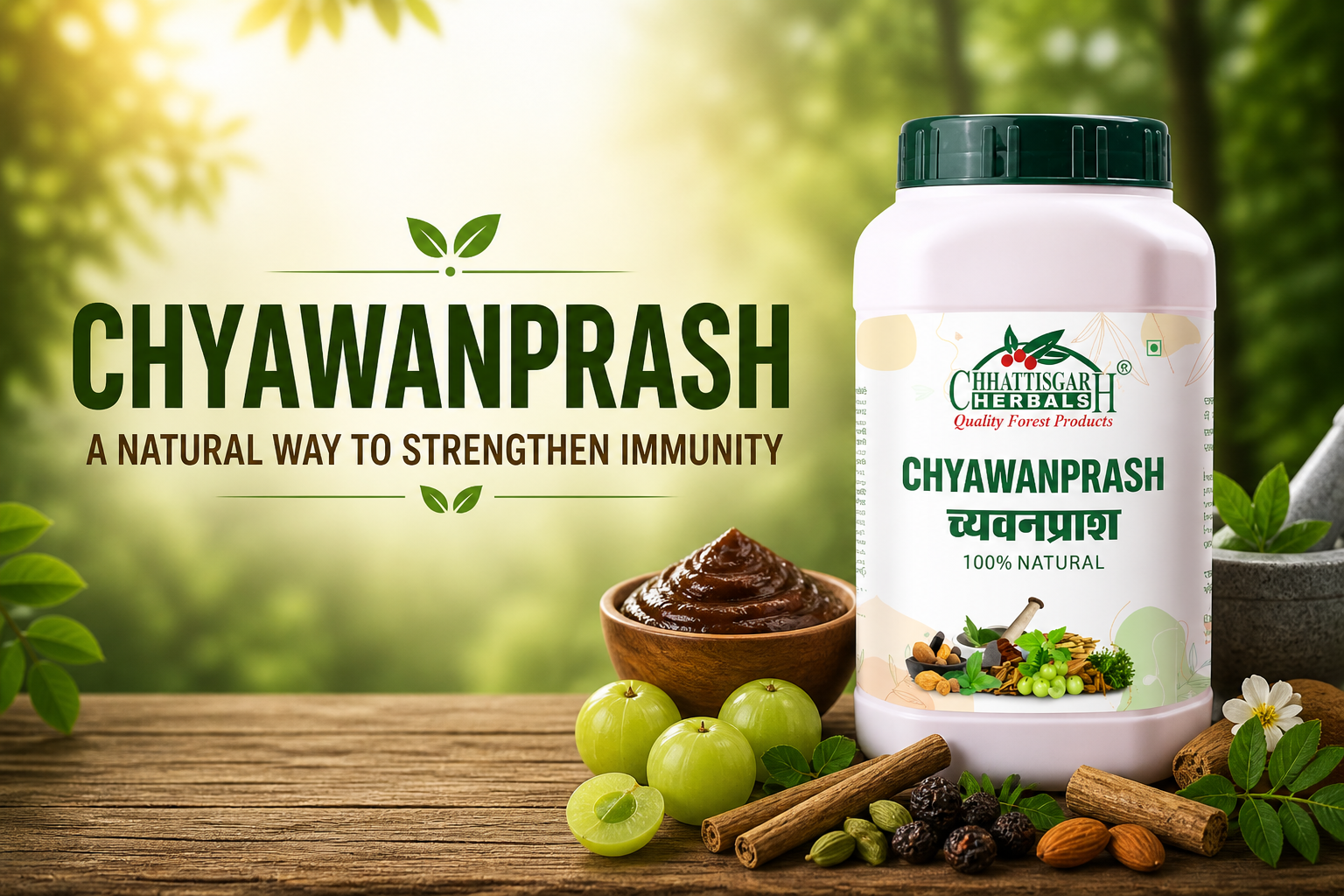 Chhattisgarh Herbals Chyawanprash: A Natural Way to Strengthen Immunity