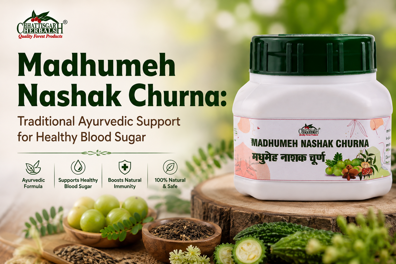 Madhumeh Nashak Churna: Traditional Ayurvedic Support for Healthy Blood Sugar