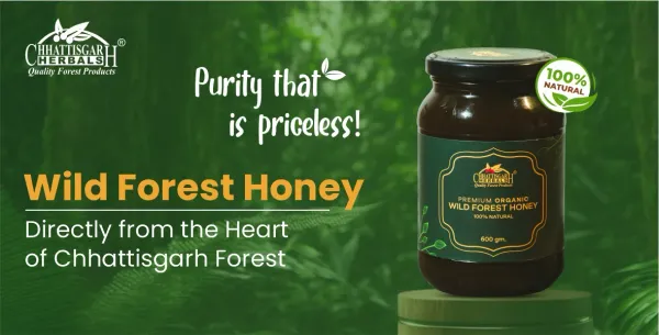 Chhattisgarh Herbals Wild Forest Honey 