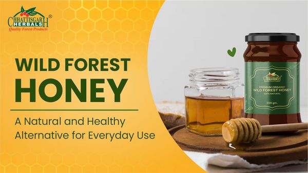 Chhattisgarh Herbal Organic Wild Forest Honey