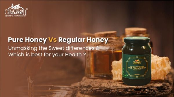 Difference between Pure Honey and Regular Honey