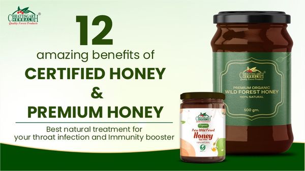 12 Amazing Benefits Of Certified Honey & Premium Honey