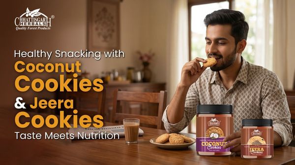 Healthy Snacking with Coconut Cookies & Jeera Cookies Taste Meets Nutrition